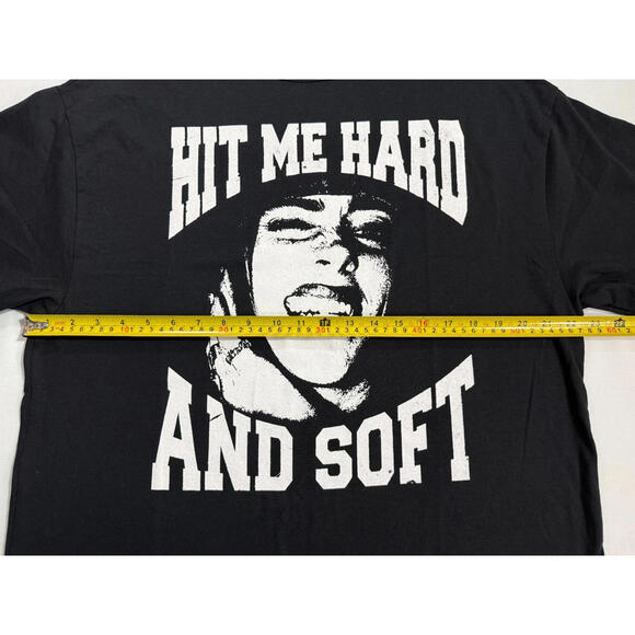 Official Billie Eilish "Hit Me Hard and Soft"  Graphic T-Shirt Size Medium - Picture 5 of 8